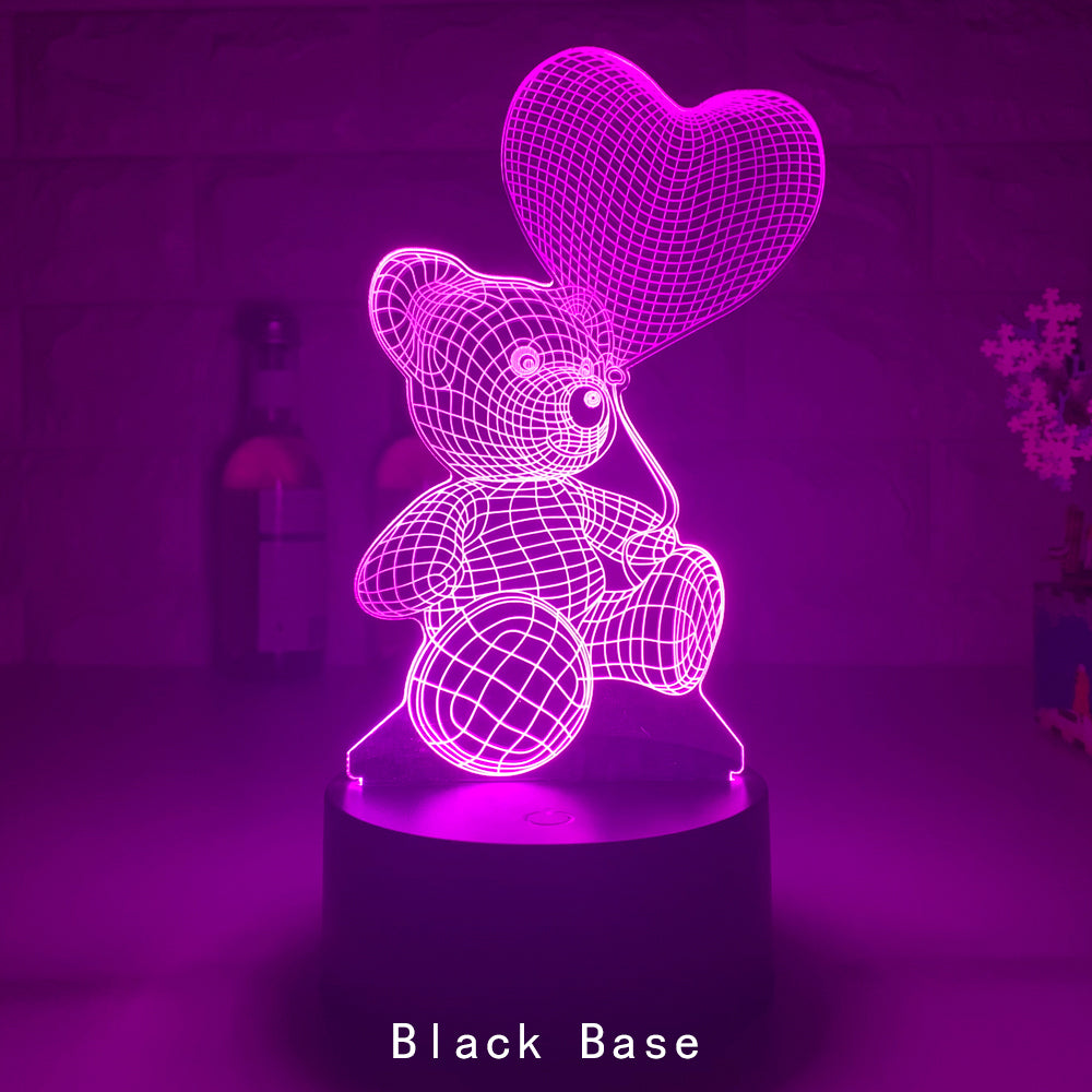 NOVEXAL™ Teddy Bear Heart Lamp