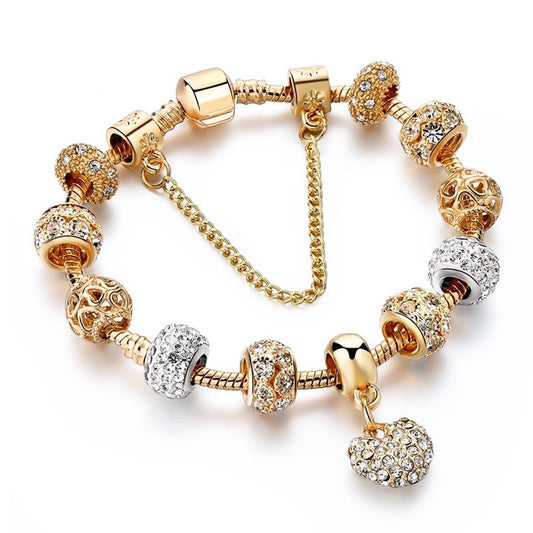NOVEXAL™ Bracelet with a Crystal Heart